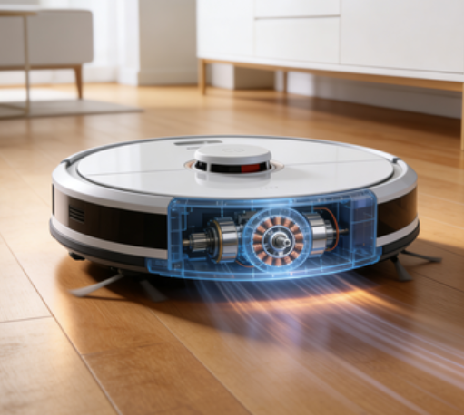 小型无刷电机赋能智能家居清洁设备 降噪能效双突破适配全球市场