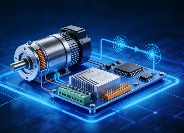 无刷电机技术革新：无感控制与一体化集成成行业主流