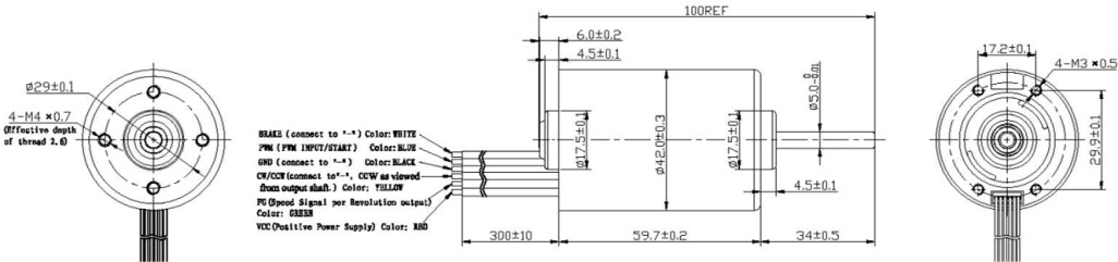 Curtain Opener BLDC Motor + Drive Solution: BM4260 Inrunner High-Efficiency Silent Smart Curtain Motor